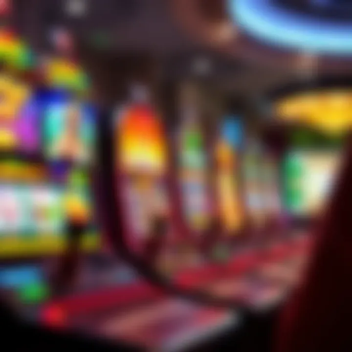 Colorful online pokies interface with various game themes available for Australian players