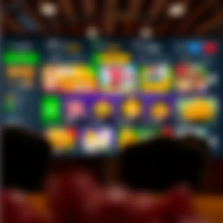 User-friendly online casino dashboard with bonus offers and multiple payment options