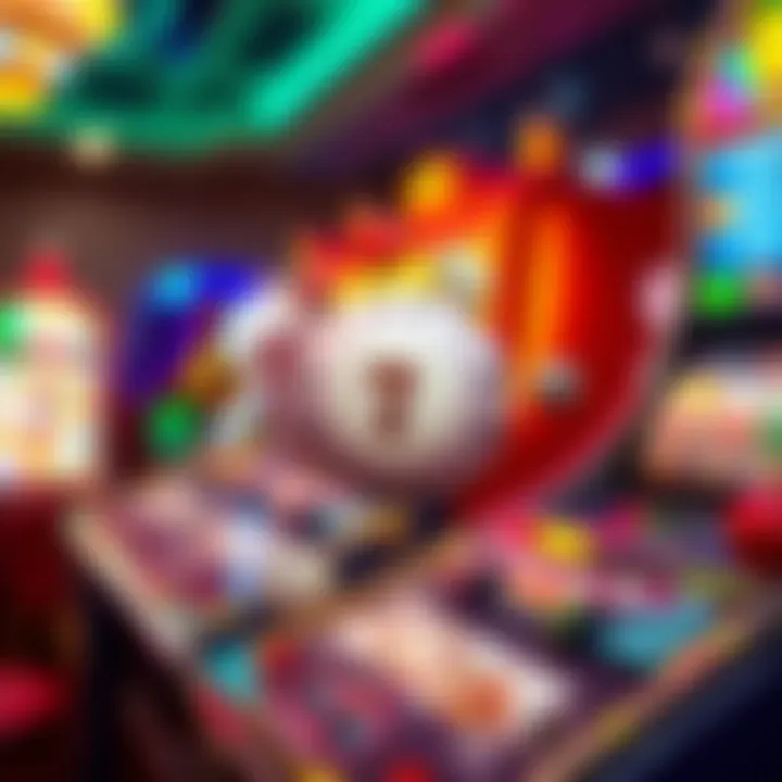 Diagram illustrating key features and symbols of online pokie games with strategy tips