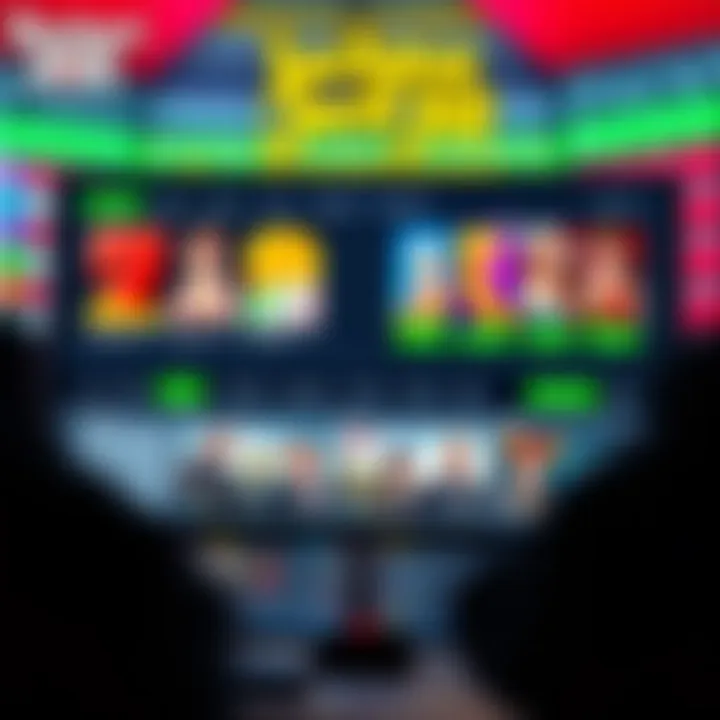 Dashboard view of Jackpot Jill Casino showing game options and account features