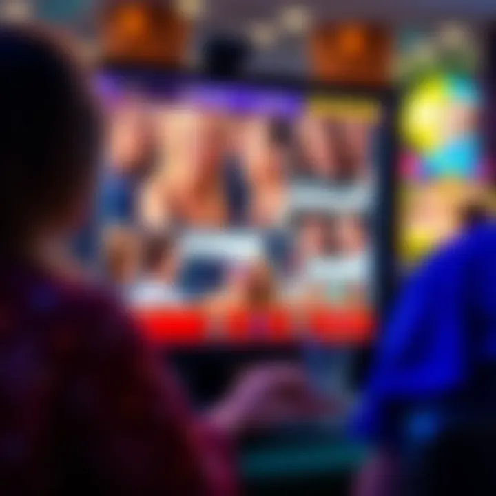 Social interaction screen illustrating players engaging through chat and community features within Jackpot Jill Casino on Facebook