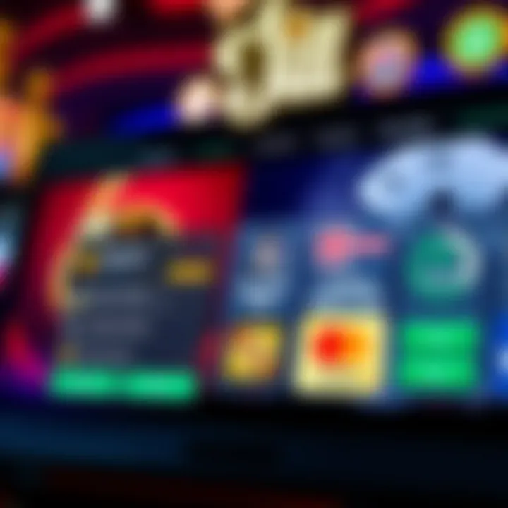 Secure online payment methods and customer support options on a casino website