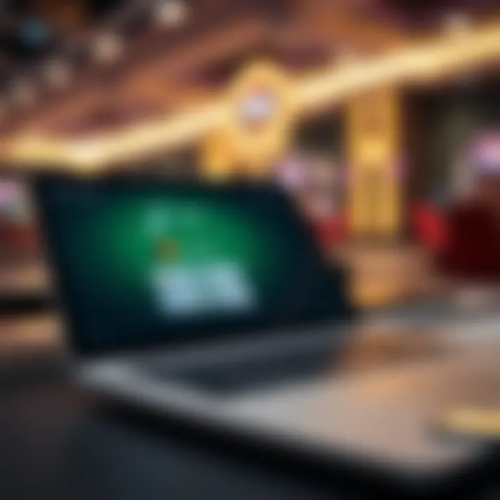 Secure online payment options displayed on digital devices