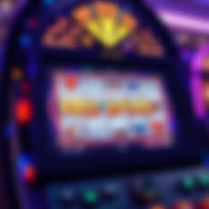 Illustration of a digital slot machine screen displaying free spins activation