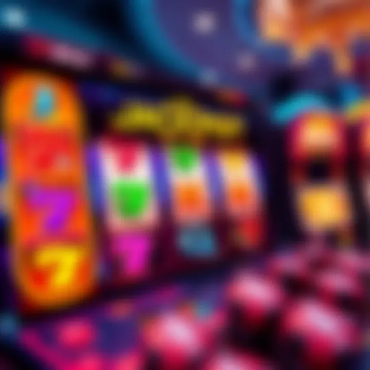 Bright and colorful interface of Jackpot Jill Live slot game with reels and various symbols