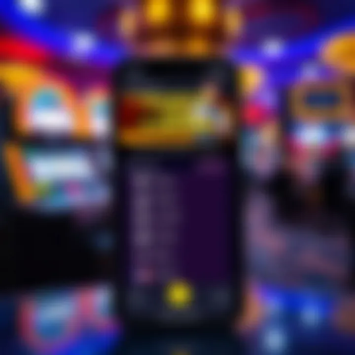 Mobile device displaying Jackpot Jill Casino with visible payment options and support chat features