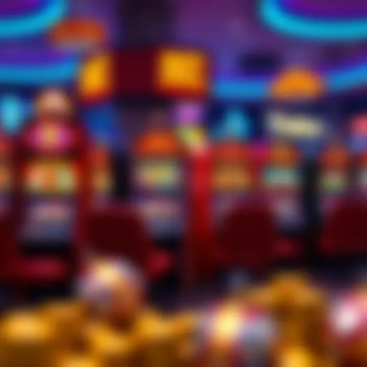 Colorful online slot machines with vibrant graphics on Jackpot Jill casino platform