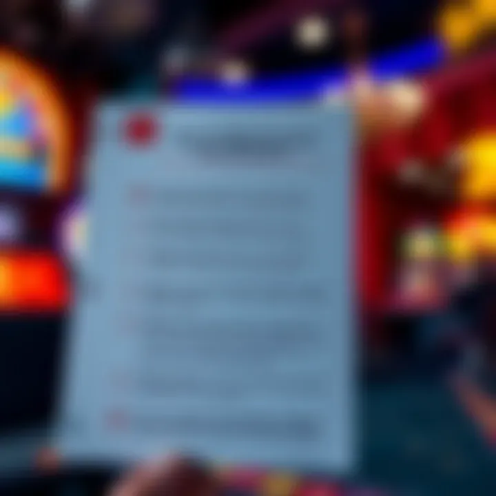 Tips for Effective Issue Resolution at Jackpot Jill Casino Checklist highlighting tips for resolving common online casino issues quickly