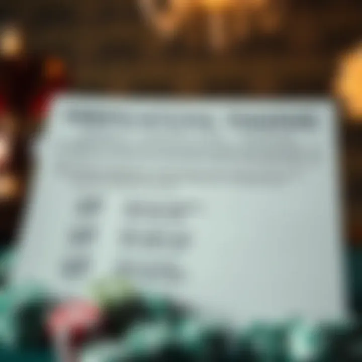 Graphic depicting a checklist for identity verification during online casino payouts