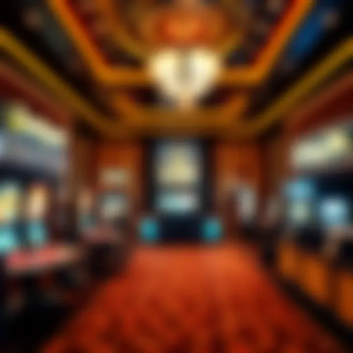 Luxurious online casino interface displaying VIP game selection and exclusive rewards