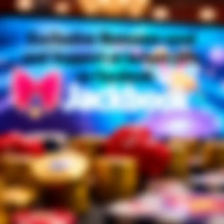 Promotional banner highlighting exclusive bonuses and player support options available through JackpotJill Casino's Facebook page