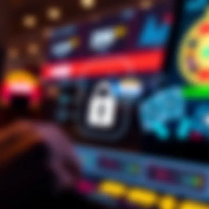 Secure online payment methods and digital security icons