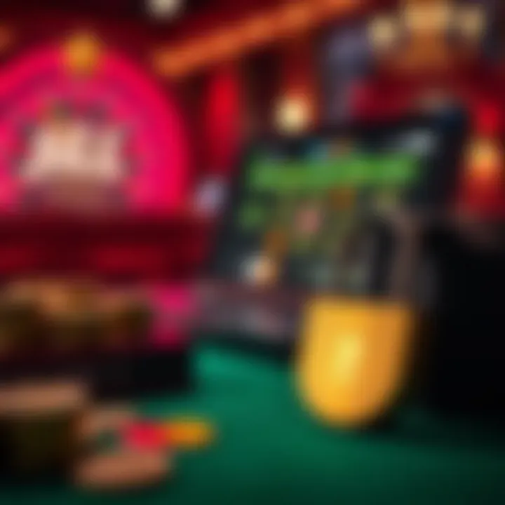 Secure online payment options including credit cards and e-wallets for casino deposits and withdrawals