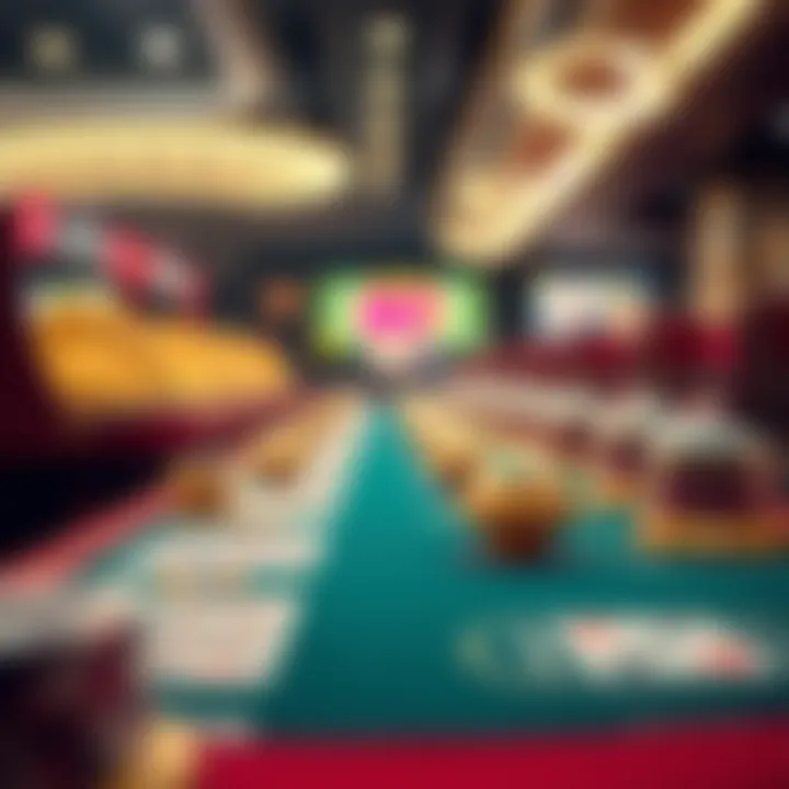 Illustration of various casino bonus icons representing different types of rewards