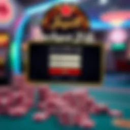 Secure login interface for Jackpot Jill Casino showing username and password fields