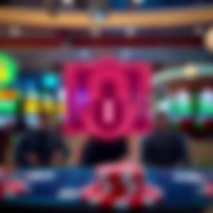 Illustration of secure digital environment highlighting online safety and responsible gaming measures