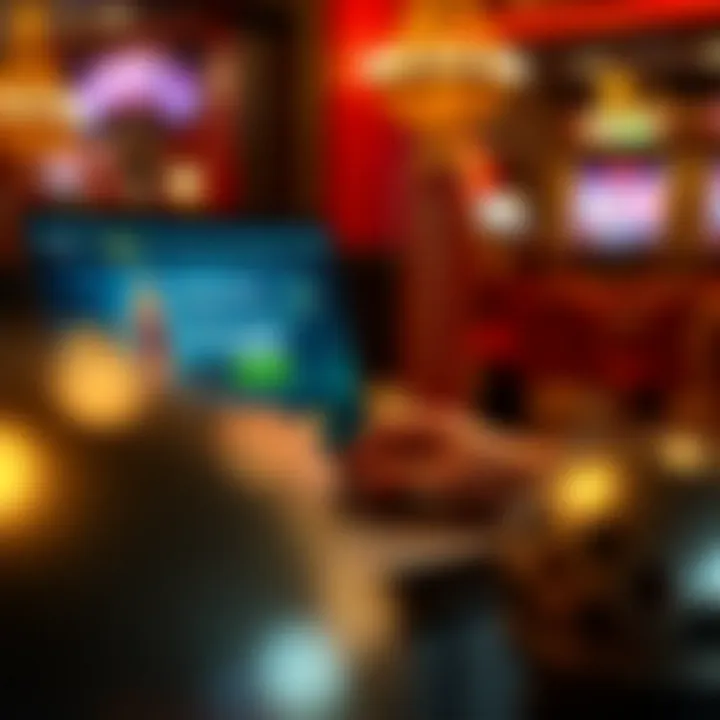 Visual guide showing user registering and activating the Jackpot Jill bonus on a laptop