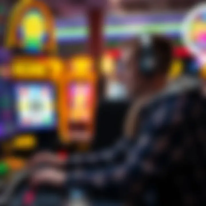 User experiencing connection issues while playing an online slot game