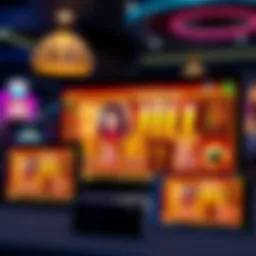 Various devices displaying Jackpot Jill Elite slot game to highlight compatibility