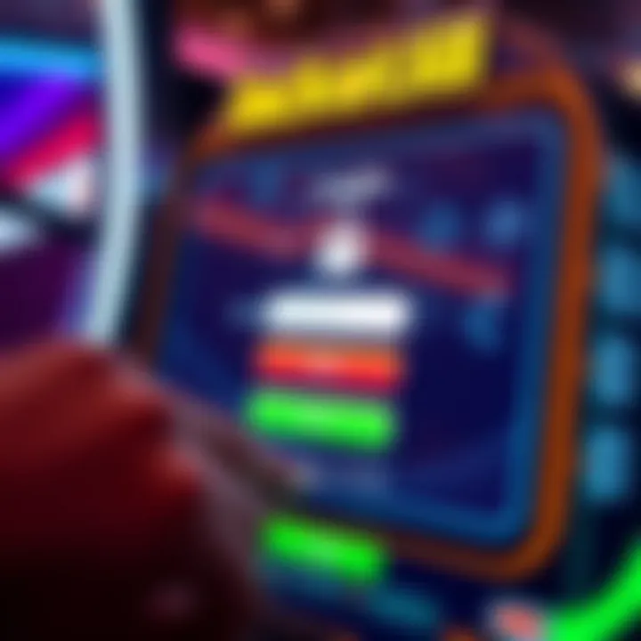 User entering credentials on a digital login screen with secure elements visible