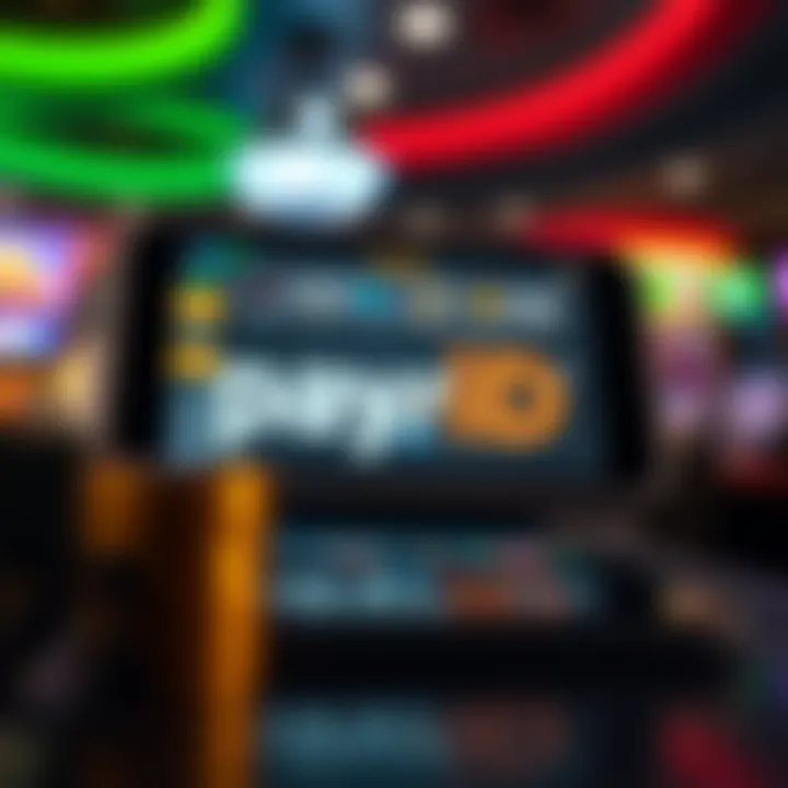 Illustration of a digital wallet interface showing PayID transactions for online gaming payments