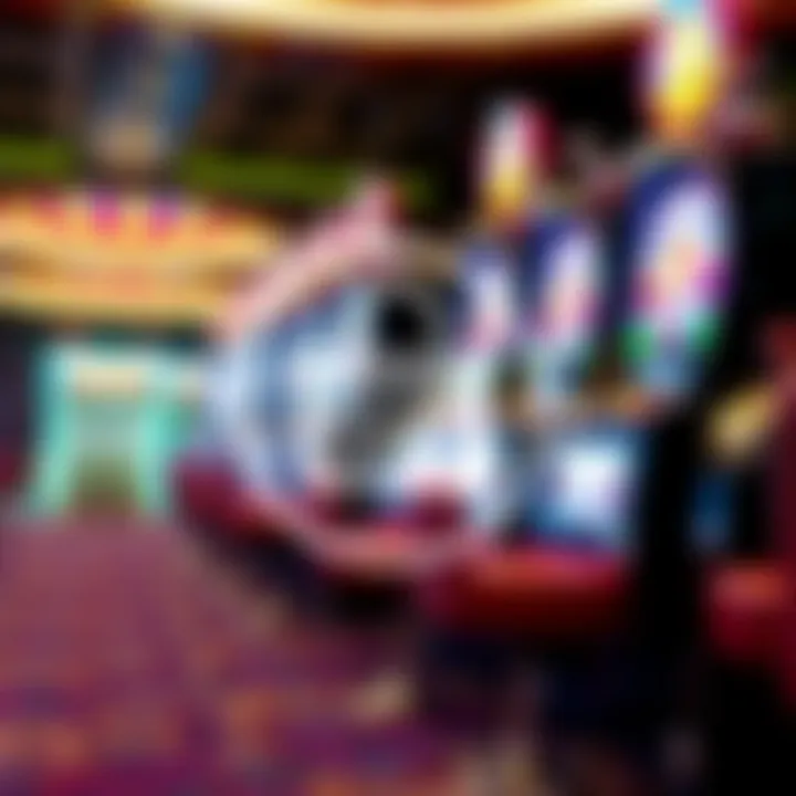 Graphic showing a secure connection symbol alongside online pokies slot machine icons