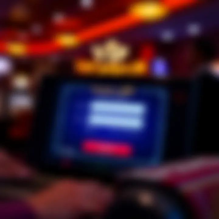 Secure login screen displaying VIP Jackpot Jill platform interface with username and password fields