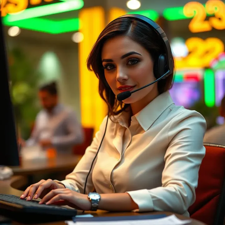 Customer Support Assistance for Jackpot Jill Customer support agent assisting with Jackpot Jill inquiries