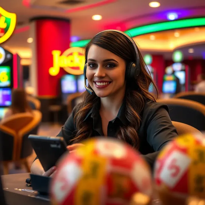 Jackpot Jill Australia Customer Support and Assistance Customer support options illustrating live chat and help resources for Jackpot Jill users