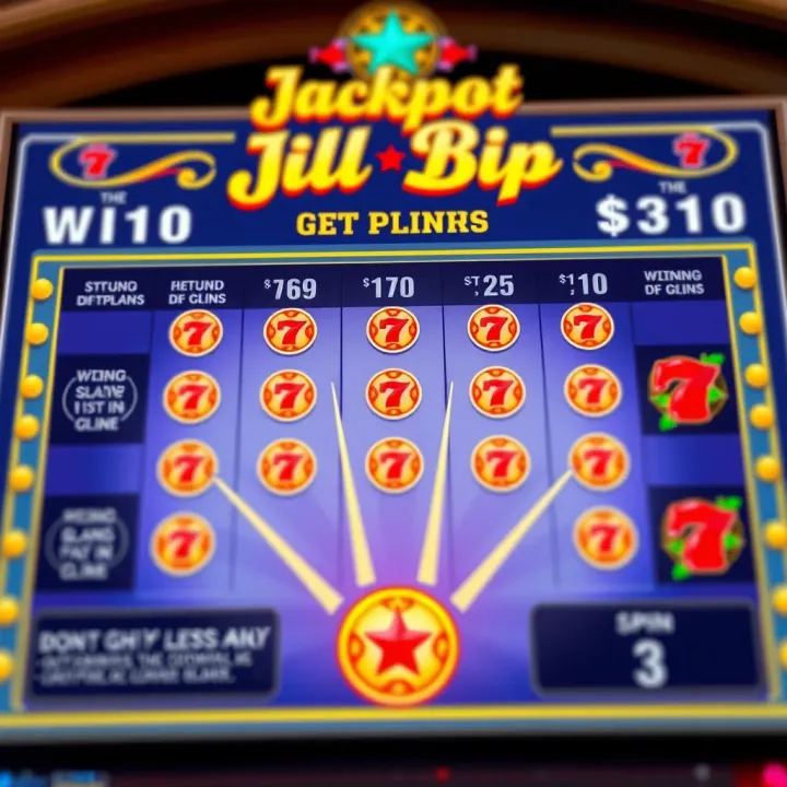 Gameplay Mechanics and Winning Patterns of Jackpot Jill Bip Diagram illustrating gameplay mechanics and winning combinations of Jackpot Jill Bip