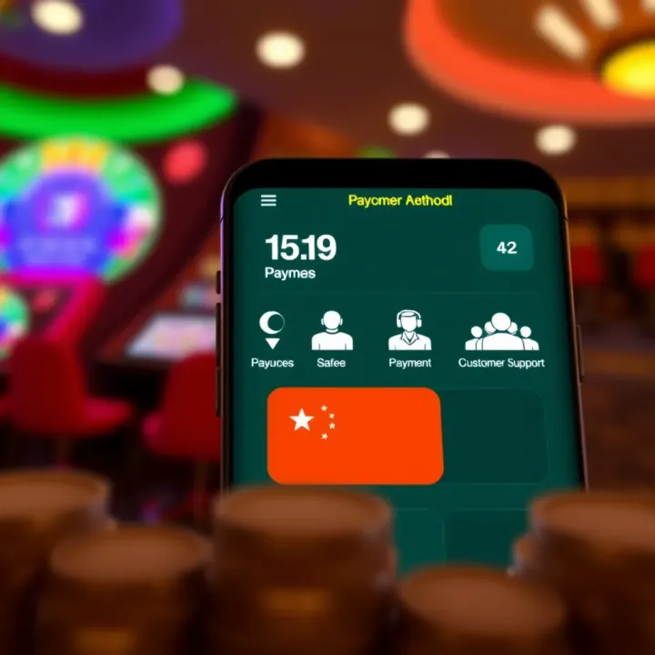 Secure Payment Methods and Customer Support Features in Jackpot Jill Casino App Secure payment options and customer support icons representing safe transactions and reliable assistance for Jackpot Jill Casino users