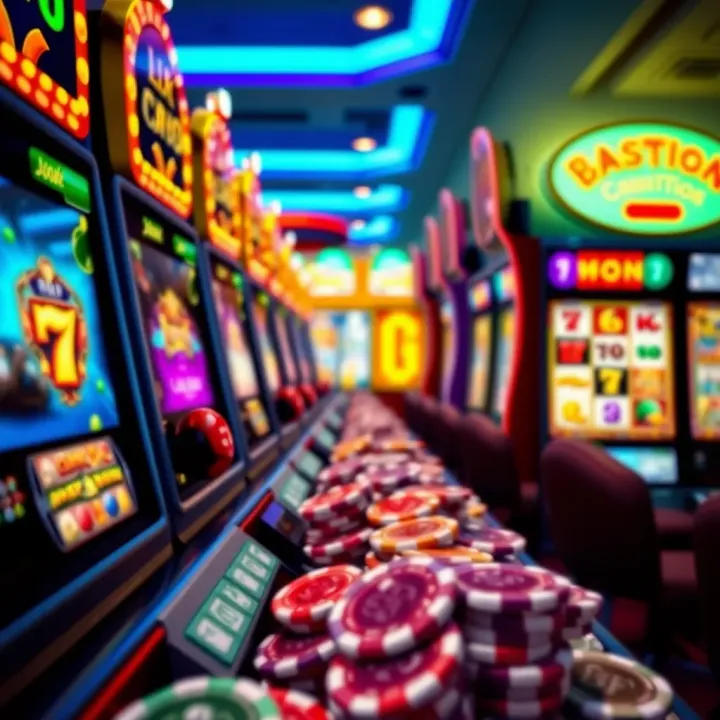 Game Variety for Bonus Chip Redemption at Jackpot Jill Casino Colorful casino game icons illustrating diverse game options available for bonus chip use