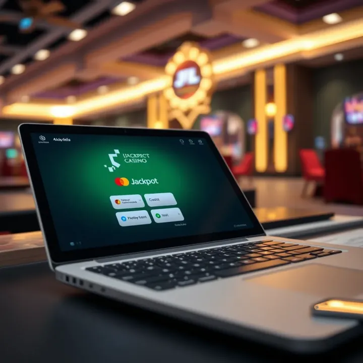 Safe and Convenient Payment Methods at Jackpot Jill Casino Secure online payment options displayed on digital devices