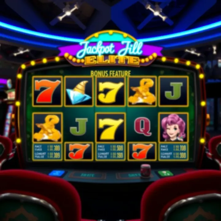 Jackpot Jill Elite Bonus Feature Overview Bonus feature screen highlighting engaging gameplay and reward options