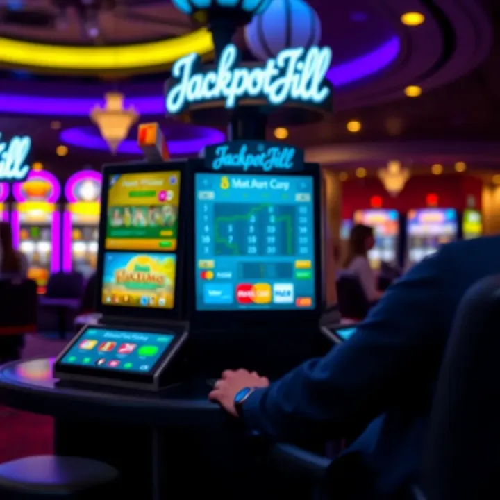 Illustration of digital payment methods available for fast casino withdrawals