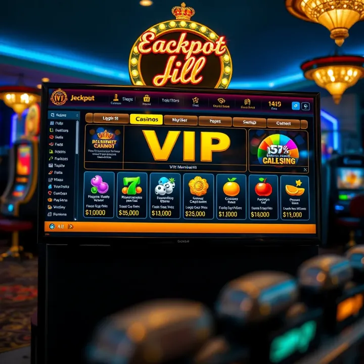 Exclusive VIP Benefits on Jackpot Jill VIP membership dashboard showcasing exclusive benefits for Jackpot Jill players