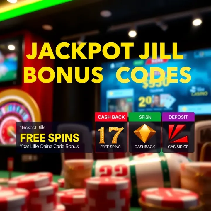 Illustration of various online casino bonus types like free spins, cashback, and deposit bonuses