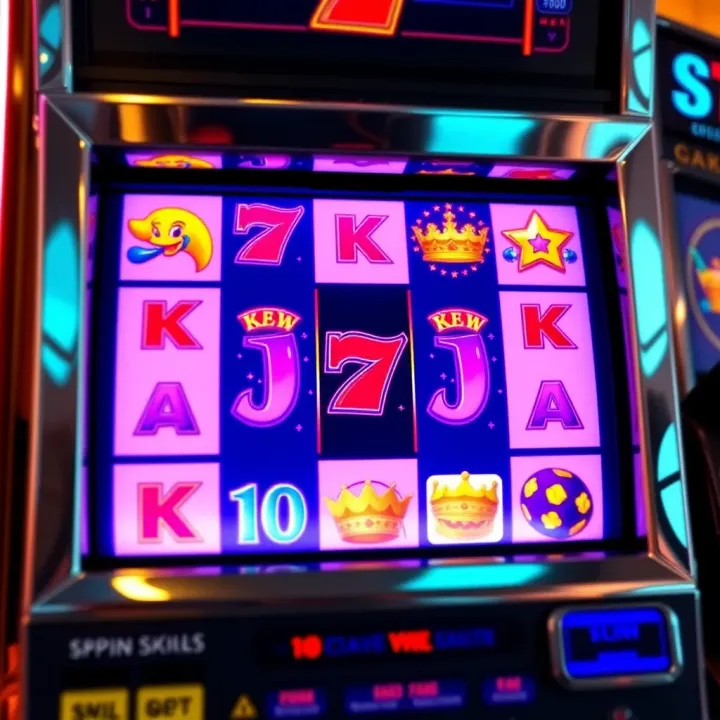 King Johnnie Online Pokies Reels Featuring Vibrant Symbols Slot machine reels displaying vibrant symbols and bonus icons in King Johnnie online pokies