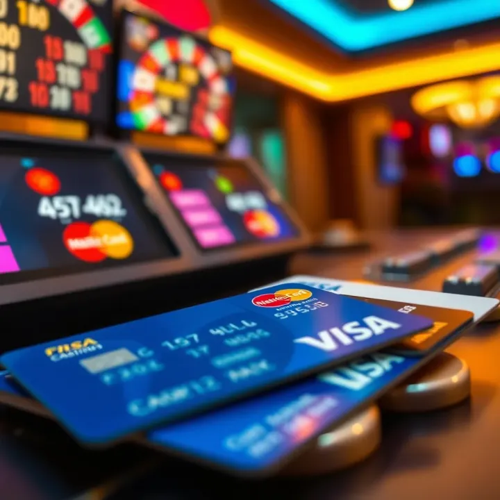 Secure payment options for Australian online casino players including credit cards and e-wallets