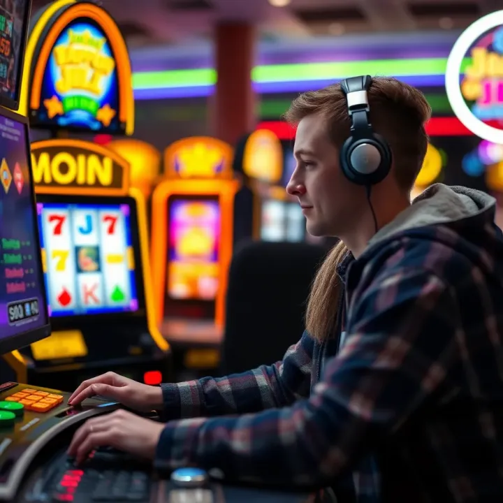 User experiencing connection issues while playing an online slot game