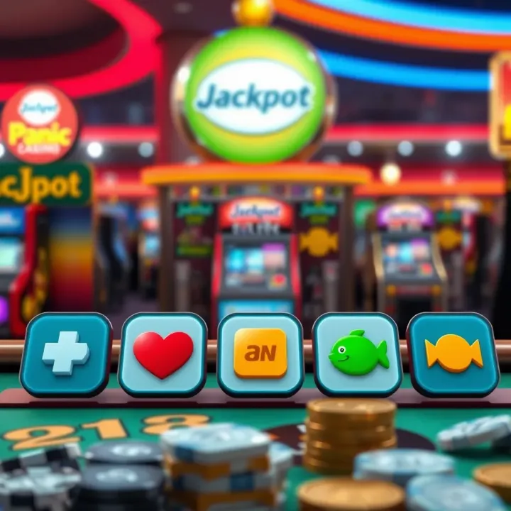 Illustration of various digital payment icons representing withdrawal methods at Jackpot Jill