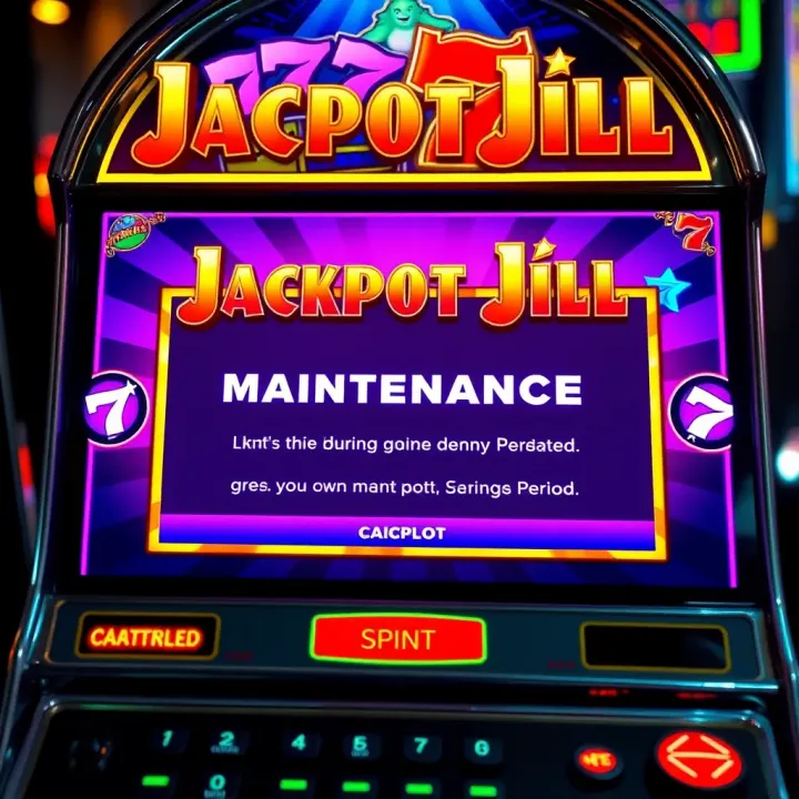 Understanding Jackpot Jill's Maintenance Period Understanding Jackpot Jill's Maintenance Period