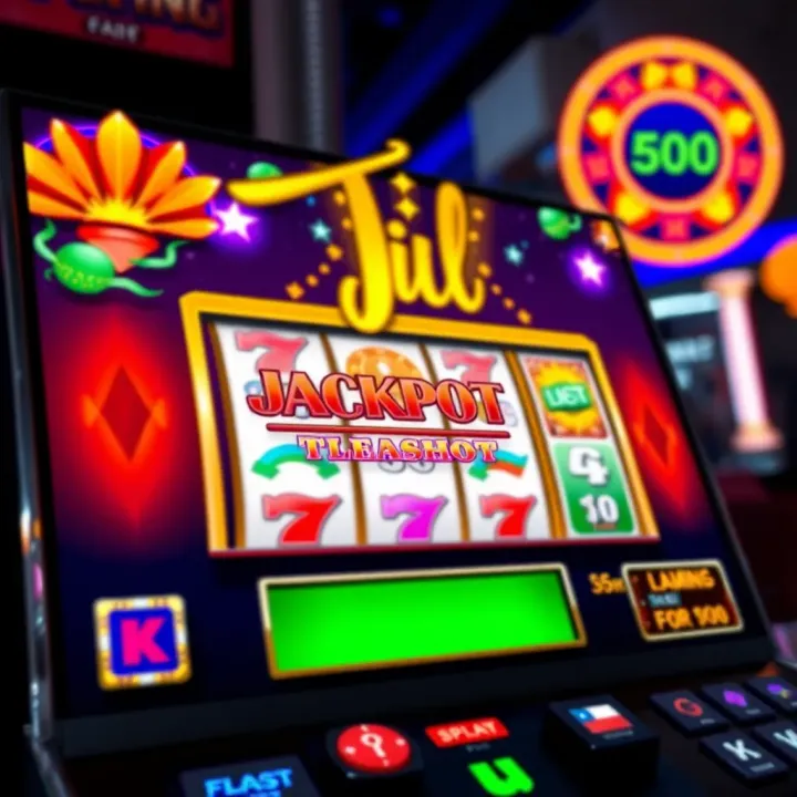 Online Pokies Jackpot Jill Game Interface Colorful online pokies game interface showing a vibrant jackpot feature
